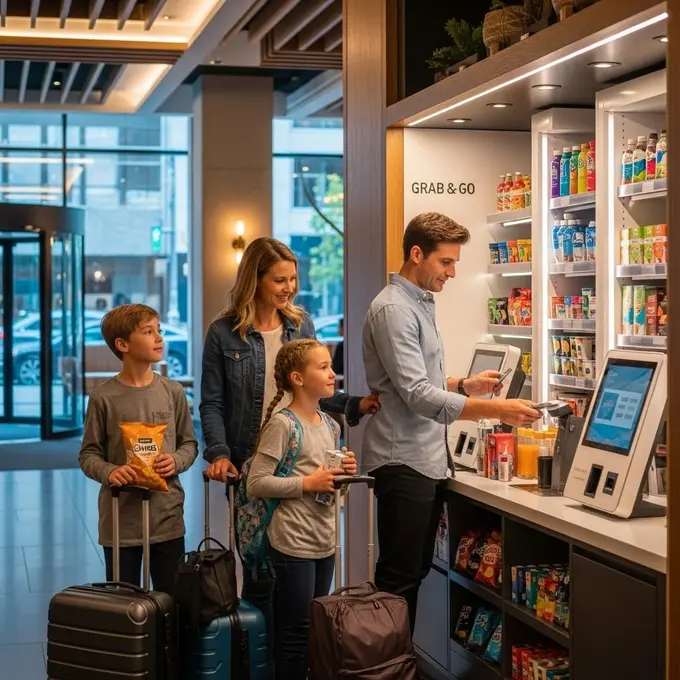 Turning Lobbies into Revenue with Grab & Go Technology