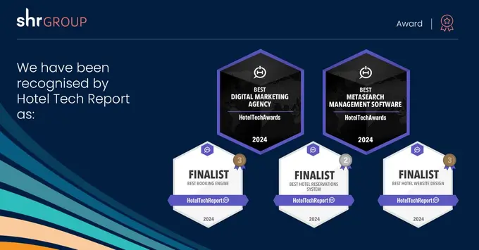 SHR Group wins two 2024 HotelTechAwards