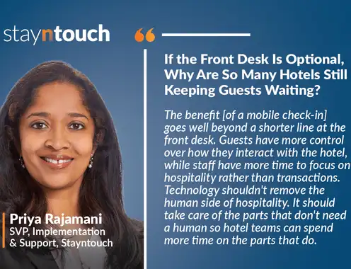 If the Front Desk Is Optional, Why Are So Many Hotels Still Keeping Guests Waiting?