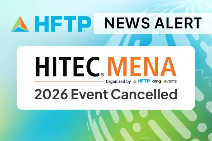 Hospitality Financial and Technology Professionals Announces Cancellation of HITEC MENA