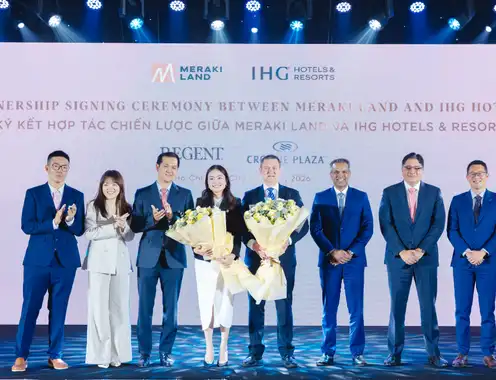 Partnership Signing Ceremony between IHG and Meraki Land 