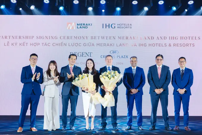 Partnership Signing Ceremony between IHG and Meraki Land  ......