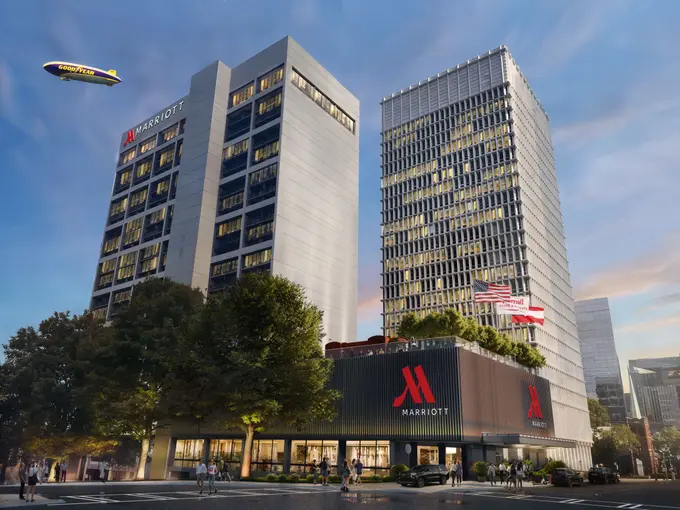 The Marriott Atlanta ......