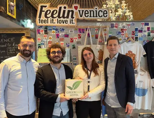 Level 5: a&o Venice is the first hostel in Europe to achieve the maximum GreenSign sustainability standard
