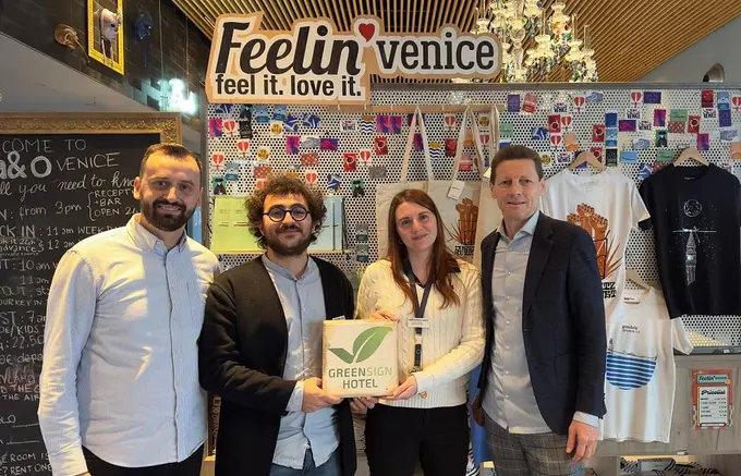 Level 5: a&o Venice is the first hostel in Europe to achieve the maximum GreenSign sustainability standard