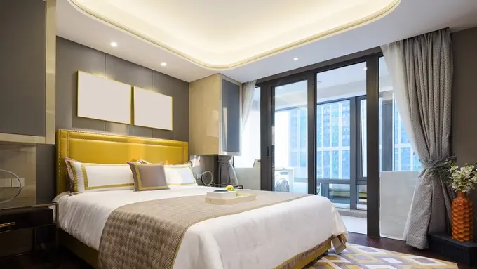 Hotel 3 Hilton Tapestry Copy ......
