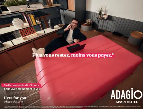 ADAGIO launches New Red Suitcase Campaign