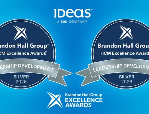 IDeaS Leadership Development Programs Win Two Brandon Hall Group Excellence Awards