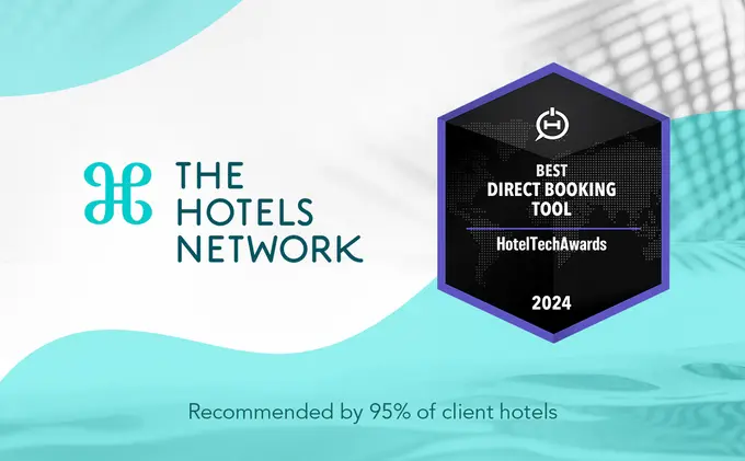 The Hotels Network Secures Consecutive Win as Best Direct Booking Tool in 2024 HotelTechAwards