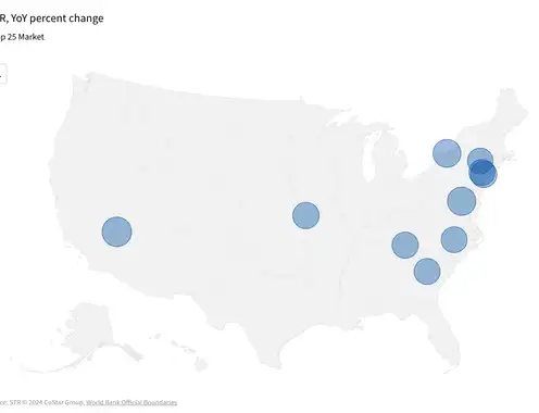 New York City and Washington, D.C. among top performing U.S. markets in 2023
