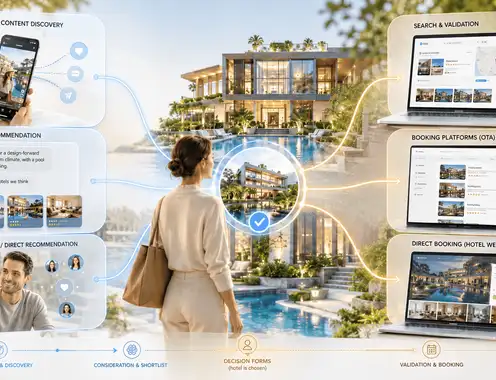 Where hotel decisions form in 2026