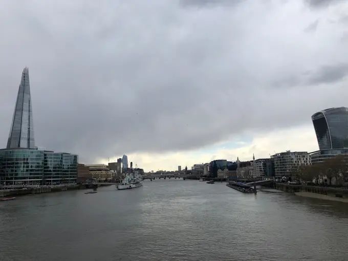 Towering over London