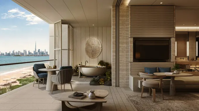 Capella Dubai Guestroom (render) ......