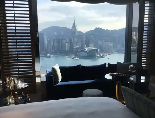 Rosewood Hong Kong, Room with a view of Hong Kong Island