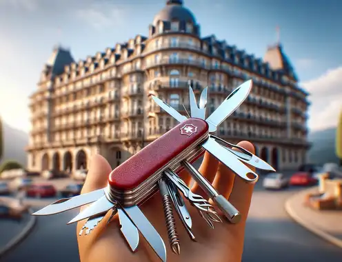 the The Swiss Army Knife; an item noted for versatility and adaptability