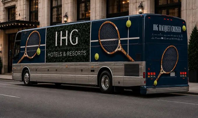 IHG Hotels & Resorts Brings Hospitality on the Road With New IHG Racquet Cruiser at the 2026 US Open