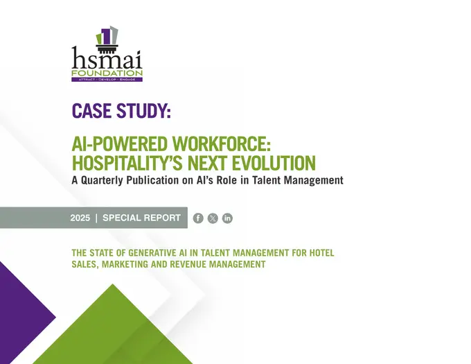 HSMAI Foundation Publishes Special Report on AI