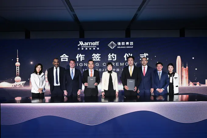 Marriott and Delonix Group Form Strategic Cooperation in Mainland China