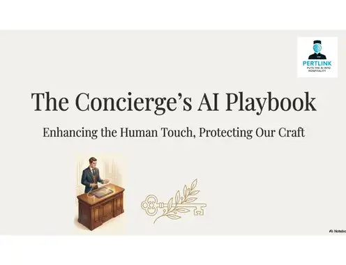 The Concierge AI Playbook and Toolkit: Protecting the Art of Luxury Service