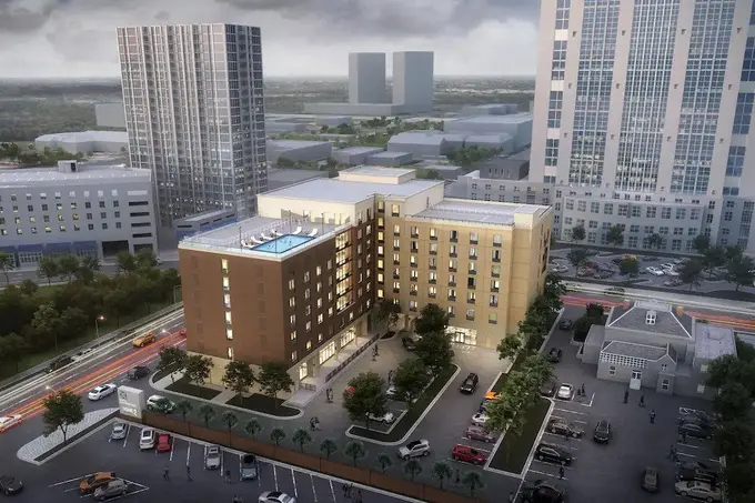 Hilton Garden Inn and Home2 Suites by Hilton Orlando Downtown ......