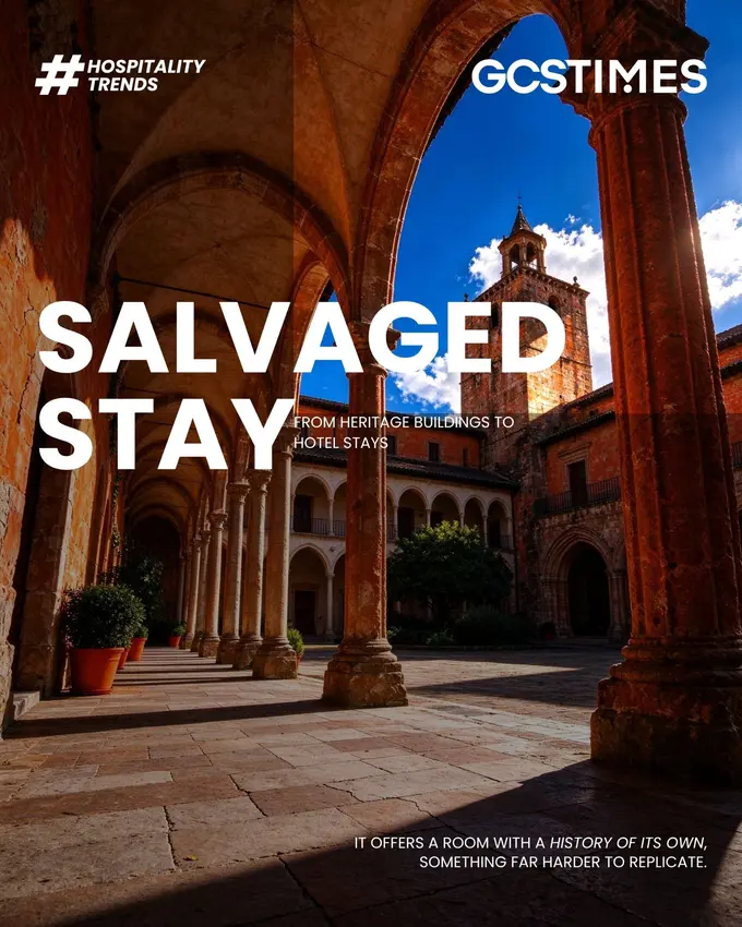 From Heritage Buildings to Hotel Stays, Meet the Salvaged Stay
