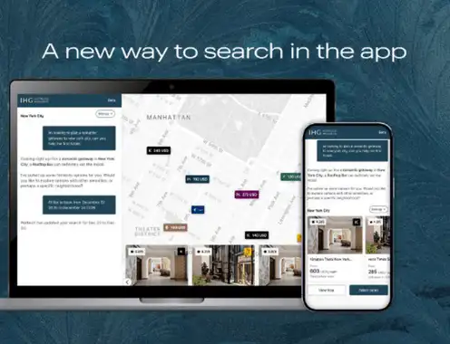 IHG Launches AI Conversational Search Across its Digital Channels, Transforming the Guest Experience