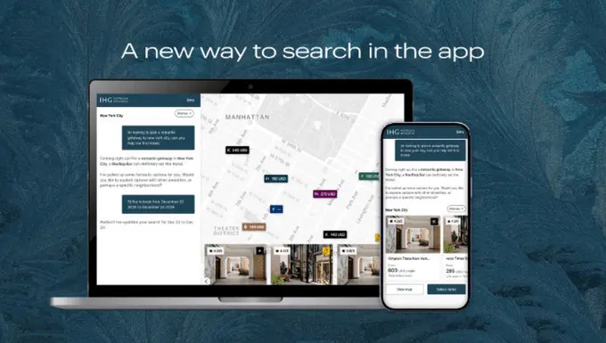IHG Launches AI Conversational Search Across its Digital Channels, Transforming the Guest Experience