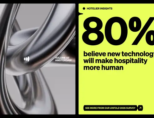 Connected, optimistic, human: a snapshot of hospitality's future from 750 hoteliers at Mews Unfold