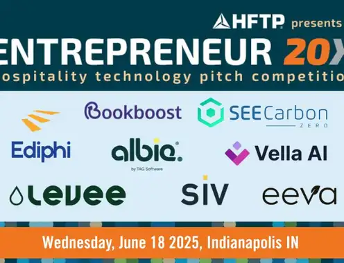 HFTP Announces Participating Startups for Entrepreneur 20X (E20X) at HITEC 2025