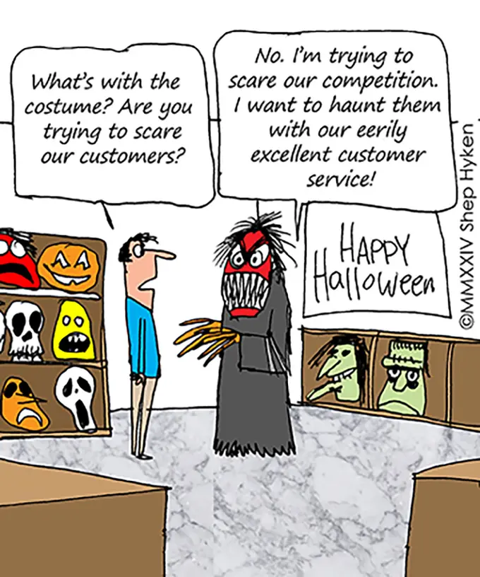 This Halloween, 10 Ways to Scare Your Competition and Steal Their Customers