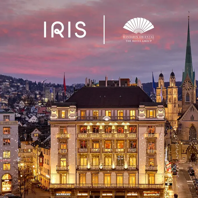 IRIS partnership with Mandarin Oriental delivers 54% growth in mobile ordering, enhancing the guest experience