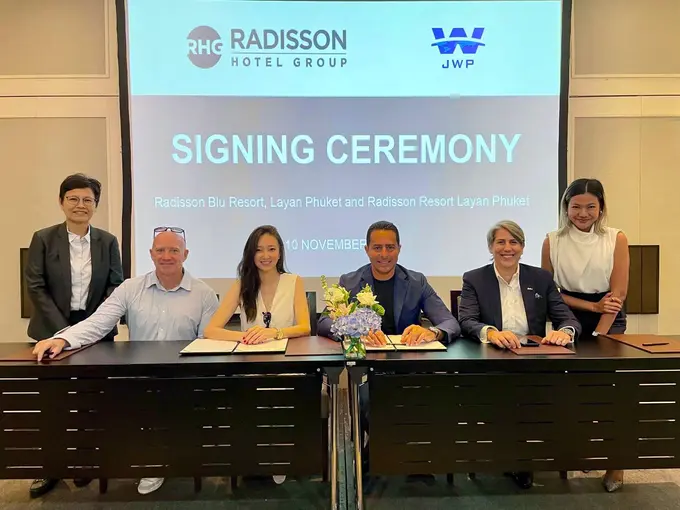 Radisson Hotel Group seals dual signing of Radisson & Radisson Blu resorts in Phuket
