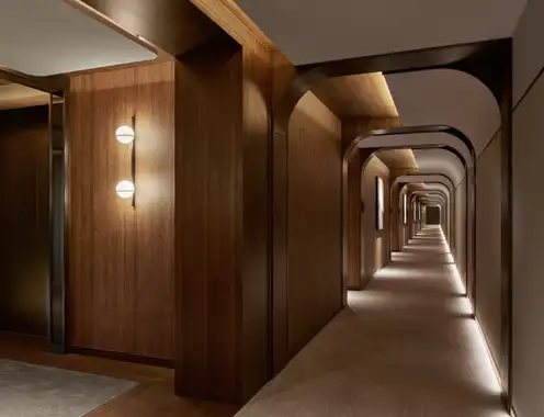 Wimberly Interiors Unveils the Alpine-Inspired Contemporary Design of Shanghai Snow World Hotel, Vignette Collection