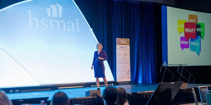 Stephanie Presents at HSMAI ROI is Dying, a Love Story
