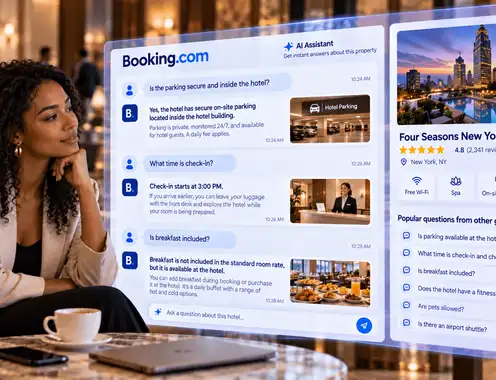 Read before the guest: Booking.com's AI answers before you can