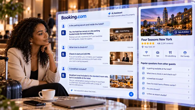 Read before the guest: Booking.com's AI answers before you can