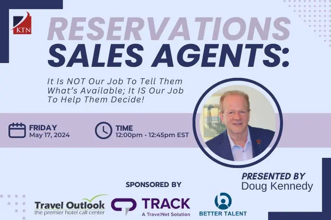 Reservations Sales Agents: It Is NOT Our Job To Tell Them What