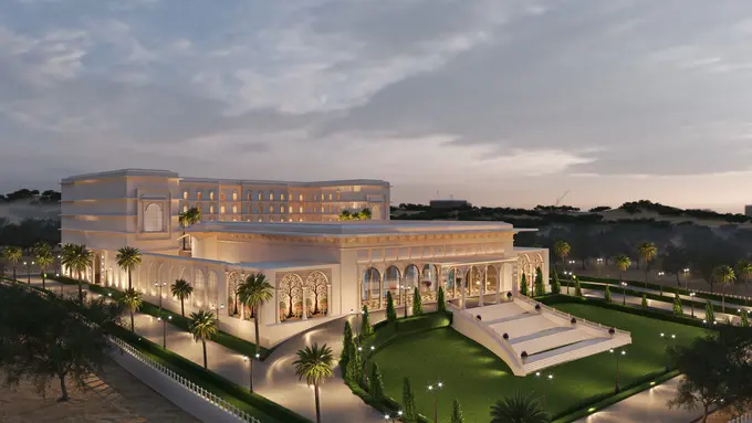 Proposed Welcomhotel by Itc Hotels Salasar, Rajasthan   Rendering Image ......