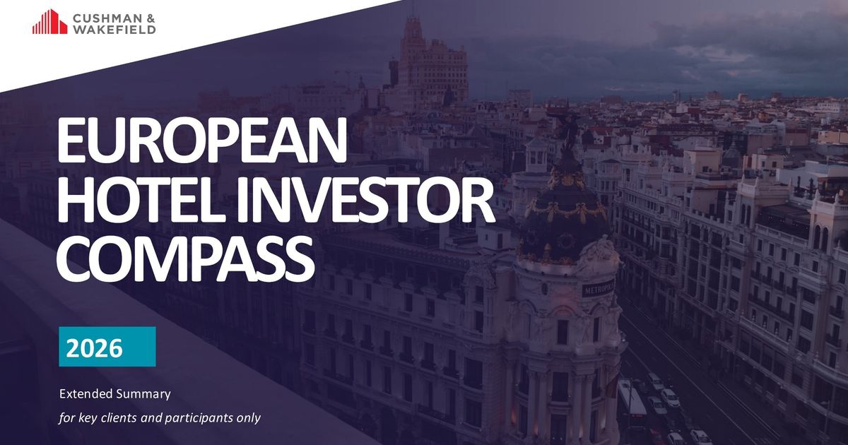 Robust Investor Confidence: 86% of Investors Back European Hotel Investment in 2026