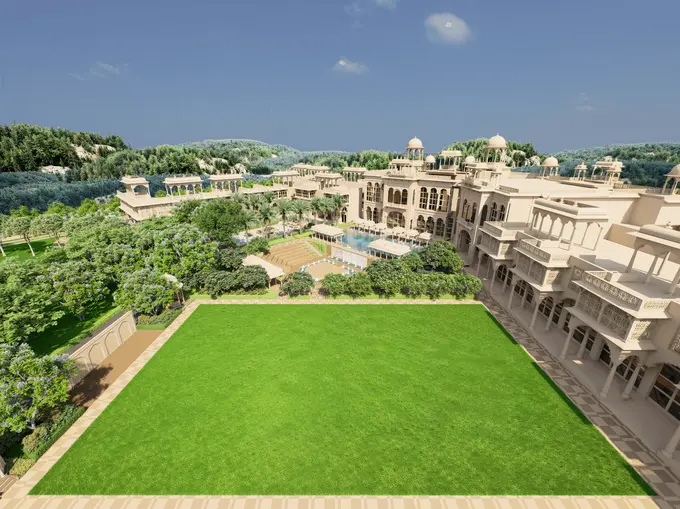 Rendered Image Welcomhotel Manesar ......