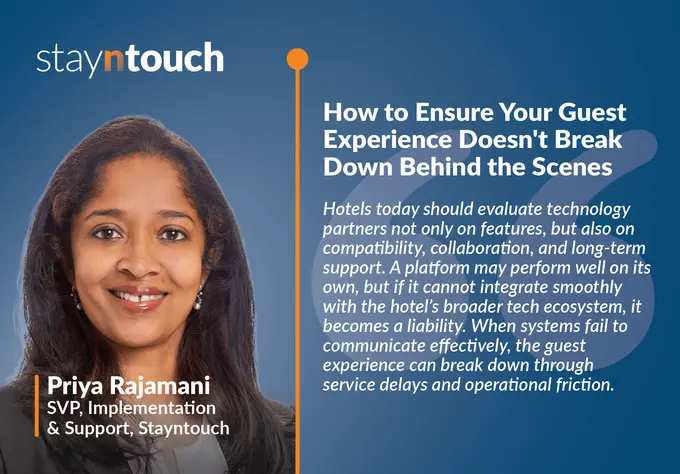 How to Ensure Your Guest Experience Doesn't Break Down Behind the Scenes