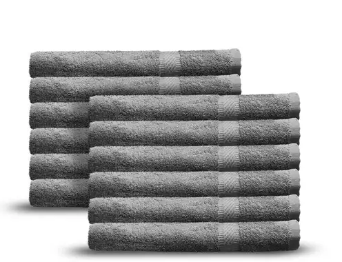 oxford imperiale grey towels