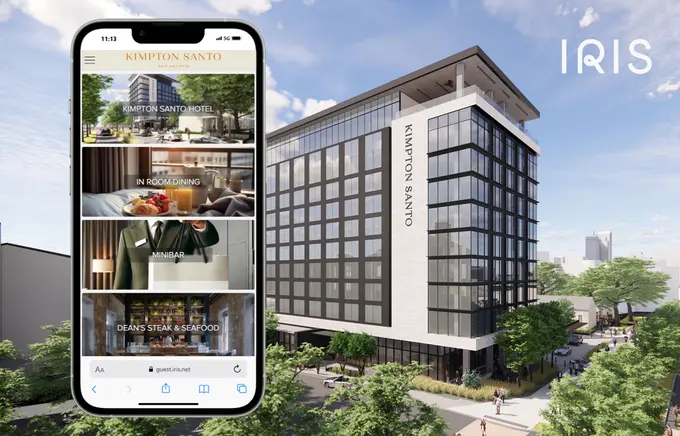 The Kimpton Santo Hotel launches all-in-one digital experience with IRIS