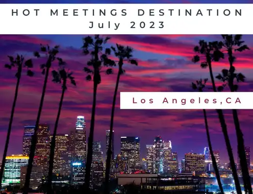 Los Angeles Leads in Meetings and Events Volume for July, according to Knowland