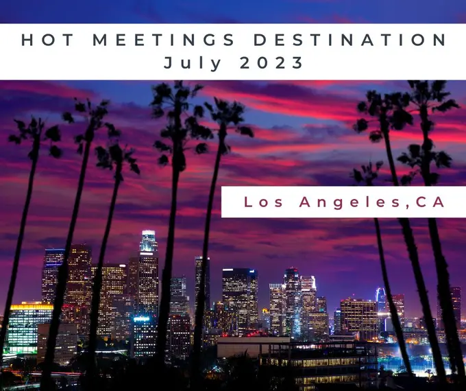 Los Angeles Leads in Meetings and Events Volume for July, according to Knowland