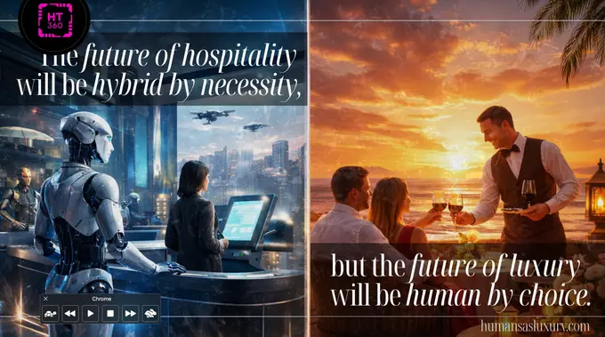 Humans-as-Luxury: Redefining Value in an Automated Hospitality Future