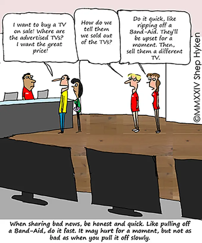 Rip the Band-Aid Off Communication