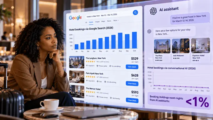 Hotel distribution in 2026: Google still sends the guest