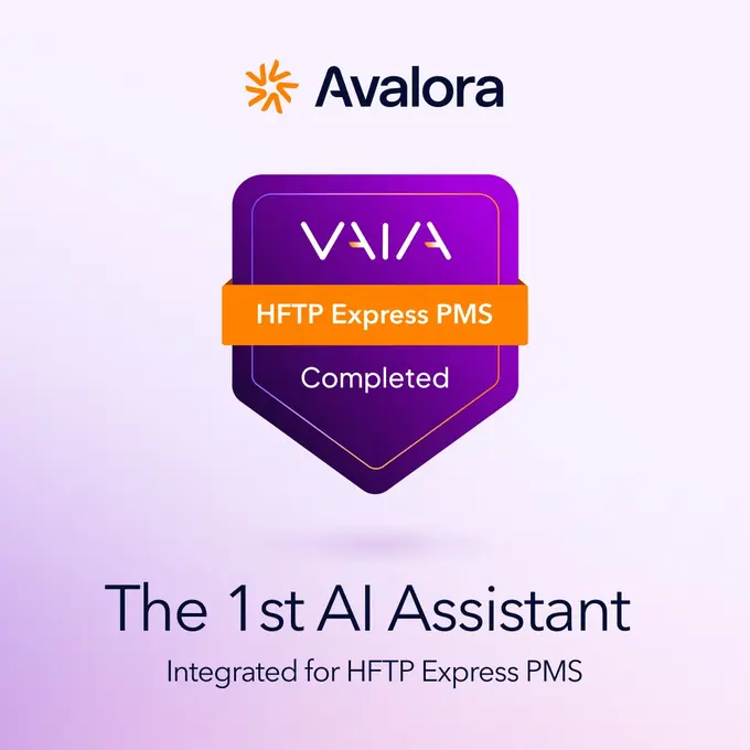 Avalora's VAIA is First AI Assistant to Complete HTNG Express PMS Integration