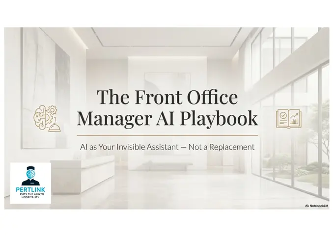 The Front Office Manager AI Playbook and Toolkit